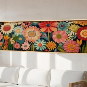 Floral Panorama Bloom