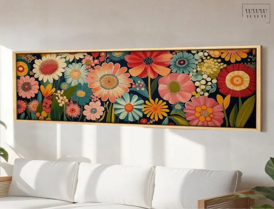 Floral Panorama Bloom