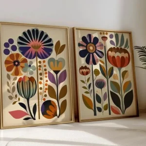 Retro Blossom Duo