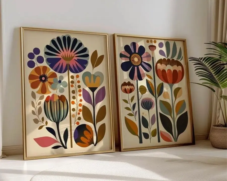 Retro Blossom Duo