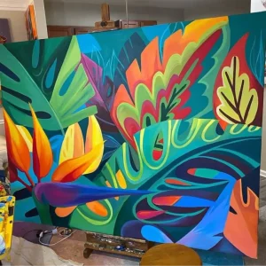 Tropical Symphony of Colors